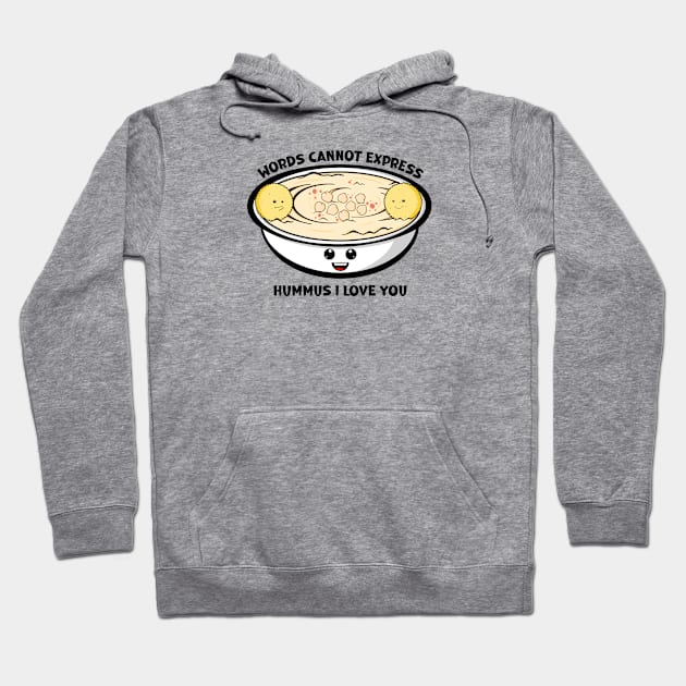 Time For Hummus Hoodie by Art by Nabes